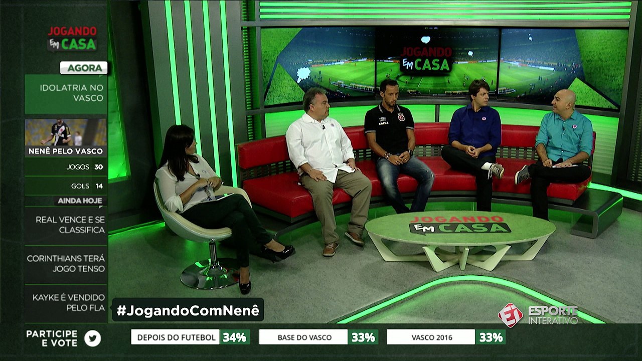 Nenê comenta a base vascaina