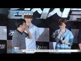 [Y-STAR] Jung Woosung&Han Hyoju deliver on the promises([감시자들] 의 정우성과 한효주,  500만 돌파 공약 수행)