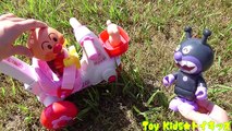 アンパンマン おもちゃアニメ お外でお散歩❤公園 Toy Kids トイキッズ animation anpanman
