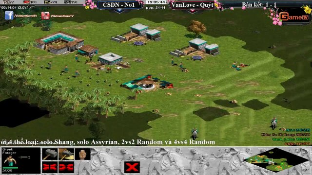 AOE Highlights Chim sẻ đi nắng chơi Cung A 1 áo cân bản đồ