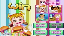 ღ Baby Hazel Hamburger Shop - Baby Cooking Games for Kids # Watch Play Disney Games On YT Channel