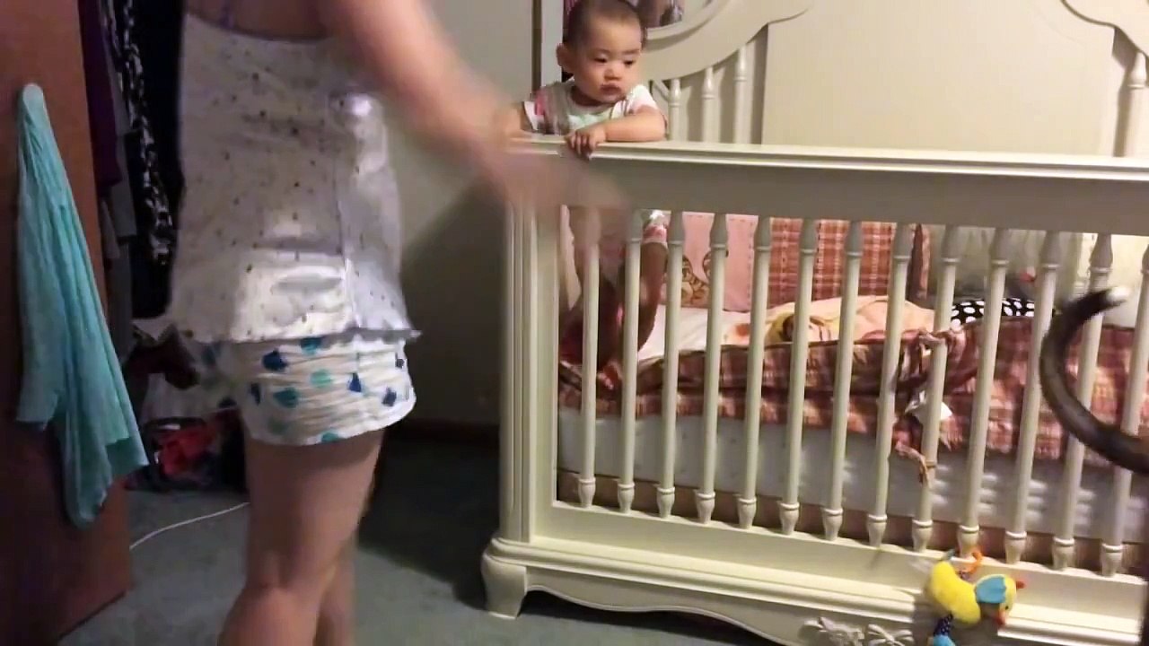 Dog protects baby from 'angry' mother during training..