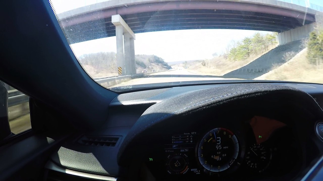 2015 Lexus RCF Chasing BMW M6 69-139 MPH