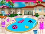 Frozen Baby Swimming Pool Decor - Disney princess Frozen - Game for Little Girls