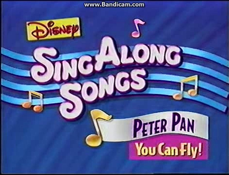 Opening To Disney S Sing Along Songs You Can Fly 1994 Vhs Video Dailymotion
