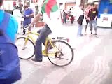 ALGERIE - ARGENTINE les supporteurs à las Ramblas