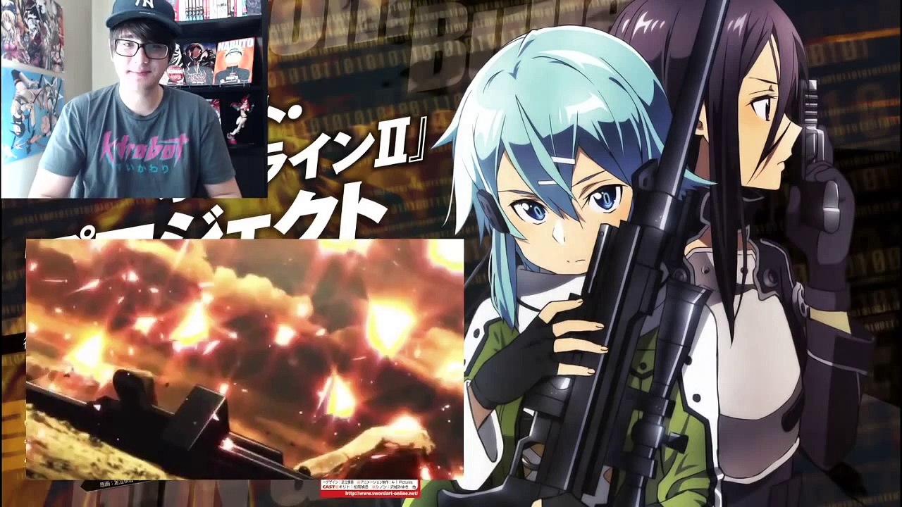 Sword Art Online 2 Episode 13: Death Gun REVEALED! ソードアート・オンライン II Review