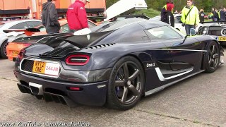 Koenigsegg One-1 FURIOUS Accelerations and Drag Racing