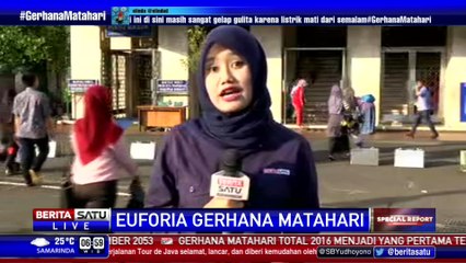 Masjid Istiqlal Dipadati Umat Muslim Jakarta untuk Sholat Gerhana
