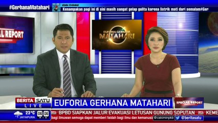 Kota-Kota di Indonesia yang Mengalami Gerhana Matahari Total