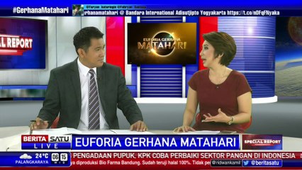 Jakarta Hanya Terlihat Gerhana Matahari Sebagian