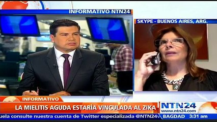 "Es una enfermedad que nos preocupa": Médico Lilian Testón a NTN24 sobre estudio que vincula la mielitis aguda con virus