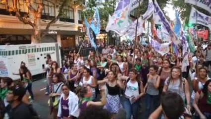 8 Mart Dünya Kadınlar Günü Yürüyüşü - Buenos