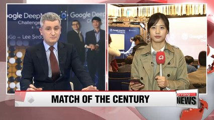 Lee Se-dol and AlphaGo face off as historic match kicks off