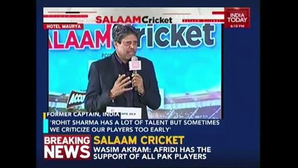 Kapil Dev Praising Imran Khan in an Indian Show