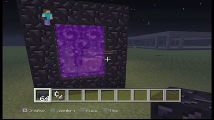 Minecraft PS3 Tutorial - How to Make a Nether Portal