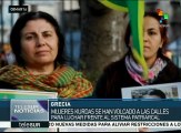 Grecia vive el Día de la Mujer en medio de la crisis de refugiados
