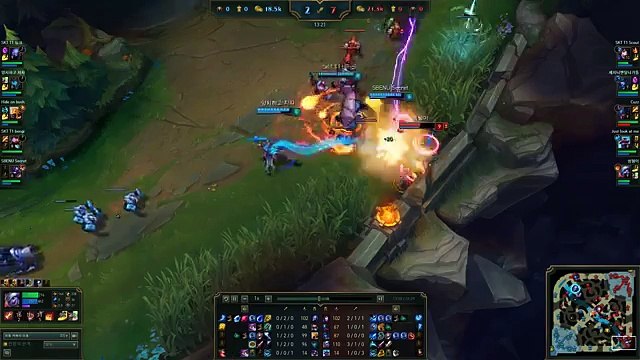 SKT T1 Faker - Azir vs Ahri - Scout, KR LOL Challenger