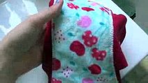25. How I treat stains on my cloth pads