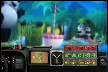 back to the future meets the simpsons ride V2