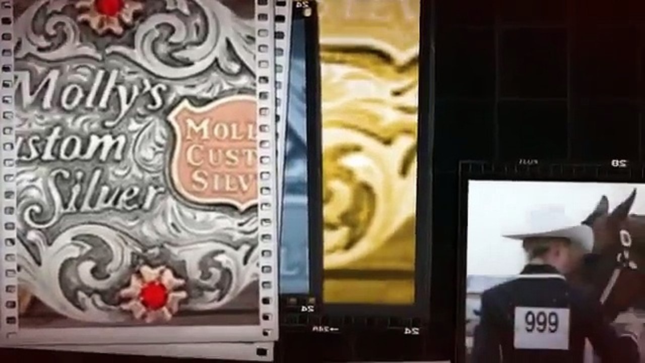Mollys Custom Silver Buckles