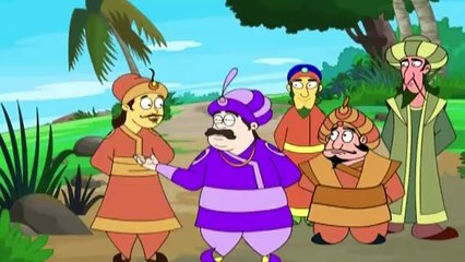 Akbar and Birbal Four Donkeys Load