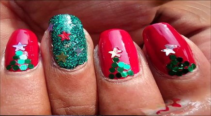 Latest Christmas Nail Art  designs  Video.