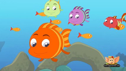 Three Little Fishies Nursery Rhyme (HD)