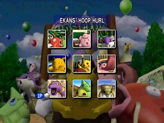 N64 Gameplay Pokemon Stadium Mini Game Ekans Hoop Hurl Video Dailymotion - poke stadium roblox