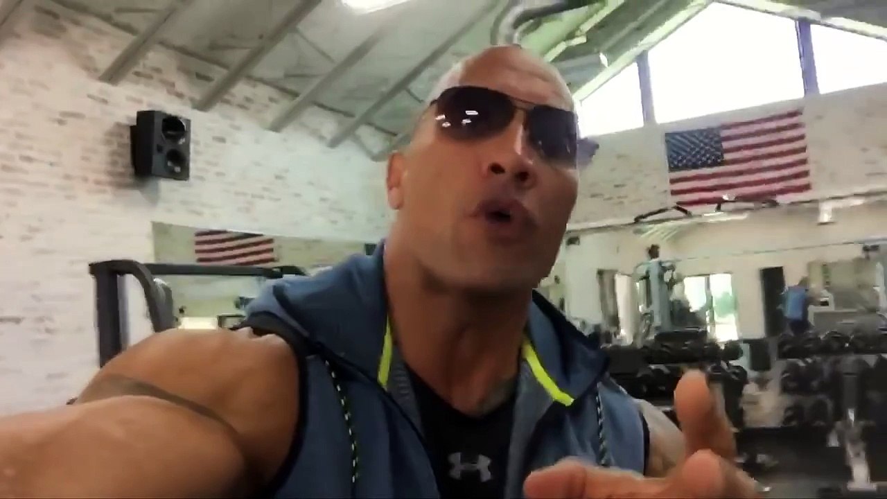 The Rock announces the gift of _FreeWrestleMania