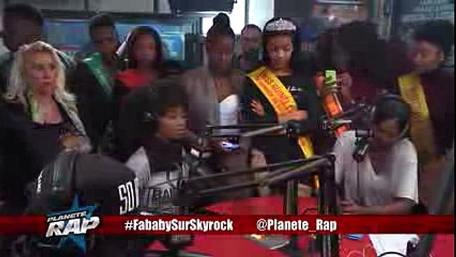 Fababy en freestyle dans Planète Rap !