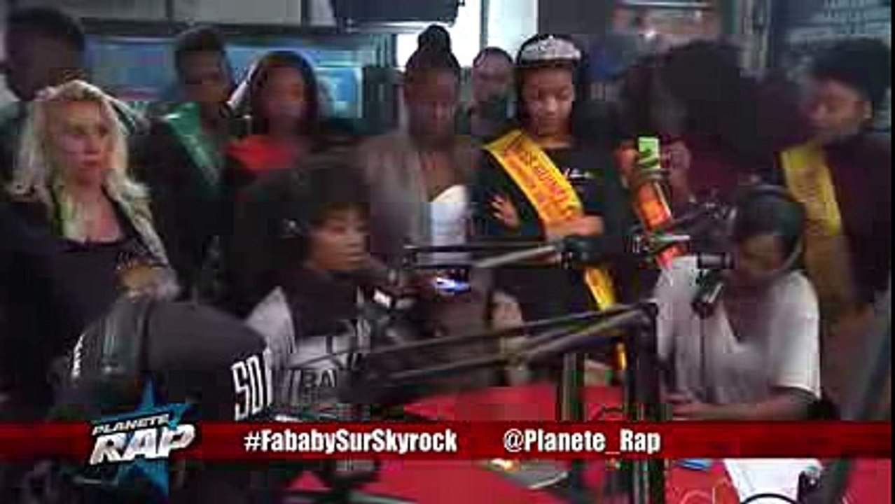 Fababy en freestyle dans Planète Rap !