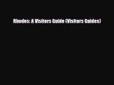 Download Rhodes: A Visitors Guide (Visitors Guides) PDF Book Free