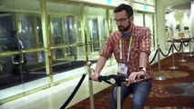 Scooter - super lightweight folding electric bike debut at CES 2016