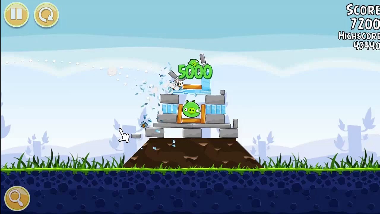 Angry Birds for iphone Gameplay HD - 1