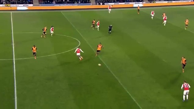 اهداف مباراة هال سيتي و ارسنال (0) - (4) الدوري الانجليزي 8/3/2016 م