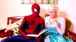 Spiderman & Frozen Elsa vs Joker! Spidermans Valentines Day - Fun Superhero Movie in R