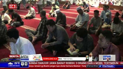 Masjid Raya Sumbar Dipadati PNS yang Salat Gerhana