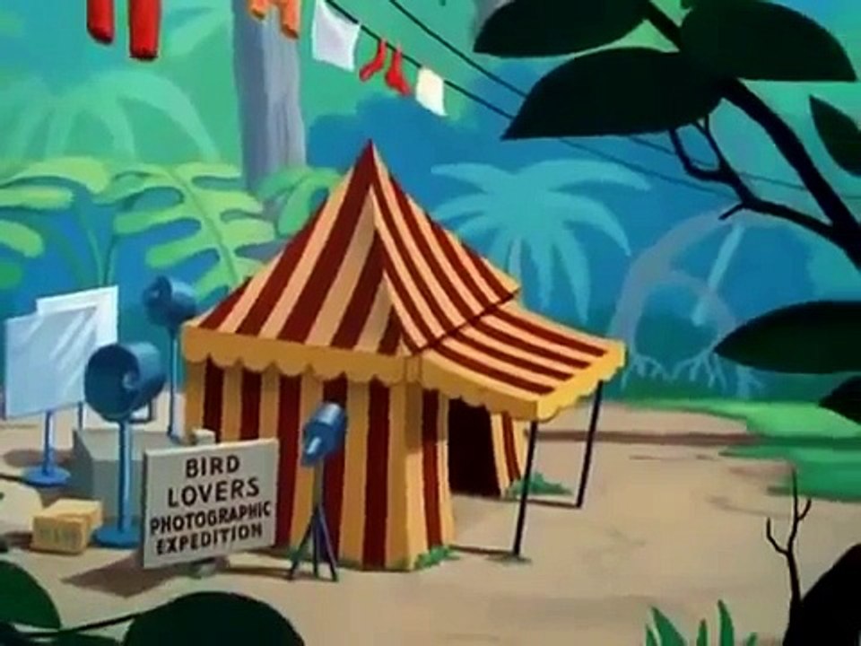 Pato Donald 1947. El Payaso de la Selva. Dibujos animados de Disney - espanol latino.