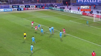 Anderson Talisca Goal - Zenit Petersburg 1 - 2 Benfica - 09-03-2016