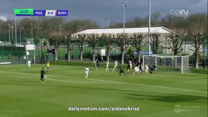 Paris SG U19 3-1 AS Roma U19 HD - All Goals and Full Highlights 09.03.2016 HD