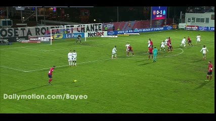 Mohamed Wael Larbi Goal HD - GFC Ajaccio 1-1 Marseille - 09-03-2016