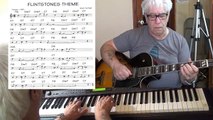 The Flintstones Theme - guitar & piano Jazz cover ( Hoyt Curtain ) Yvan Jacques