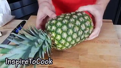 HOW TO PEEL AND CUT A PINEAPPLE - Inspire To Cook