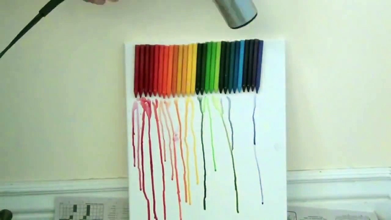Spot The Differance Melting Crayons