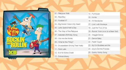 [Soundtrack] Phineas and Ferb: Rockin and Rollin - CD Sampler