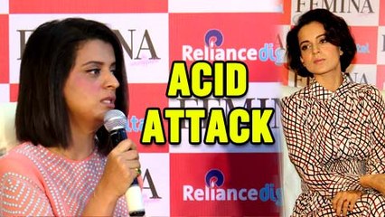 (VIDEO) Kangana Ranaut's Sister Rangoli Talks About Her Acid Attack