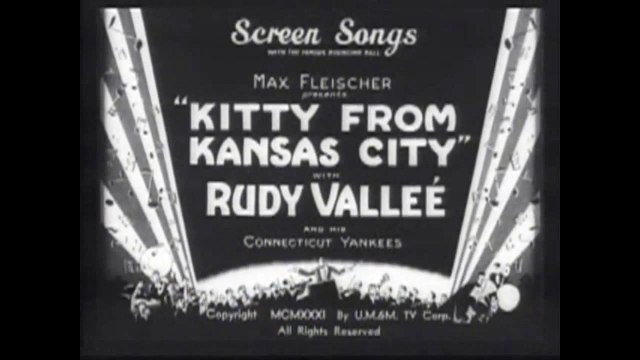 Betty Boop Kitty From Kansas City Cartoon Animation Classic Show 1931