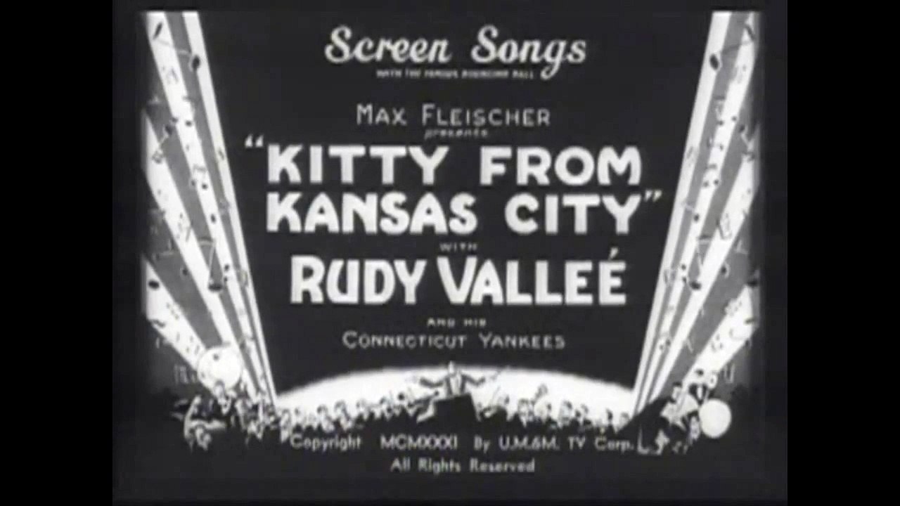 Betty Boop Kitty From Kansas City Cartoon Animation Classic Show 1931
