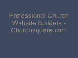 Professional Church Website Builders - Churchsquare.com